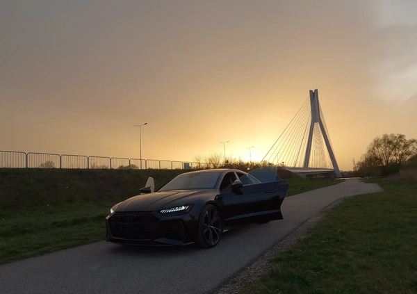 Audi RS7 cena 510000 przebieg: 13000, rok produkcji 2021 z Rzeszów małe 781
